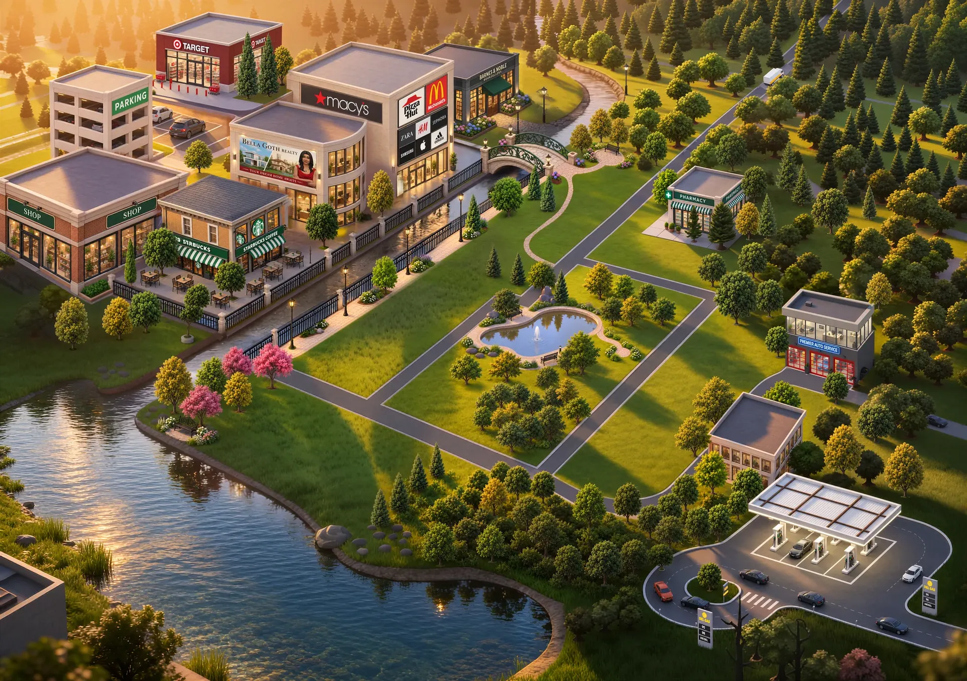Newcrest map view
