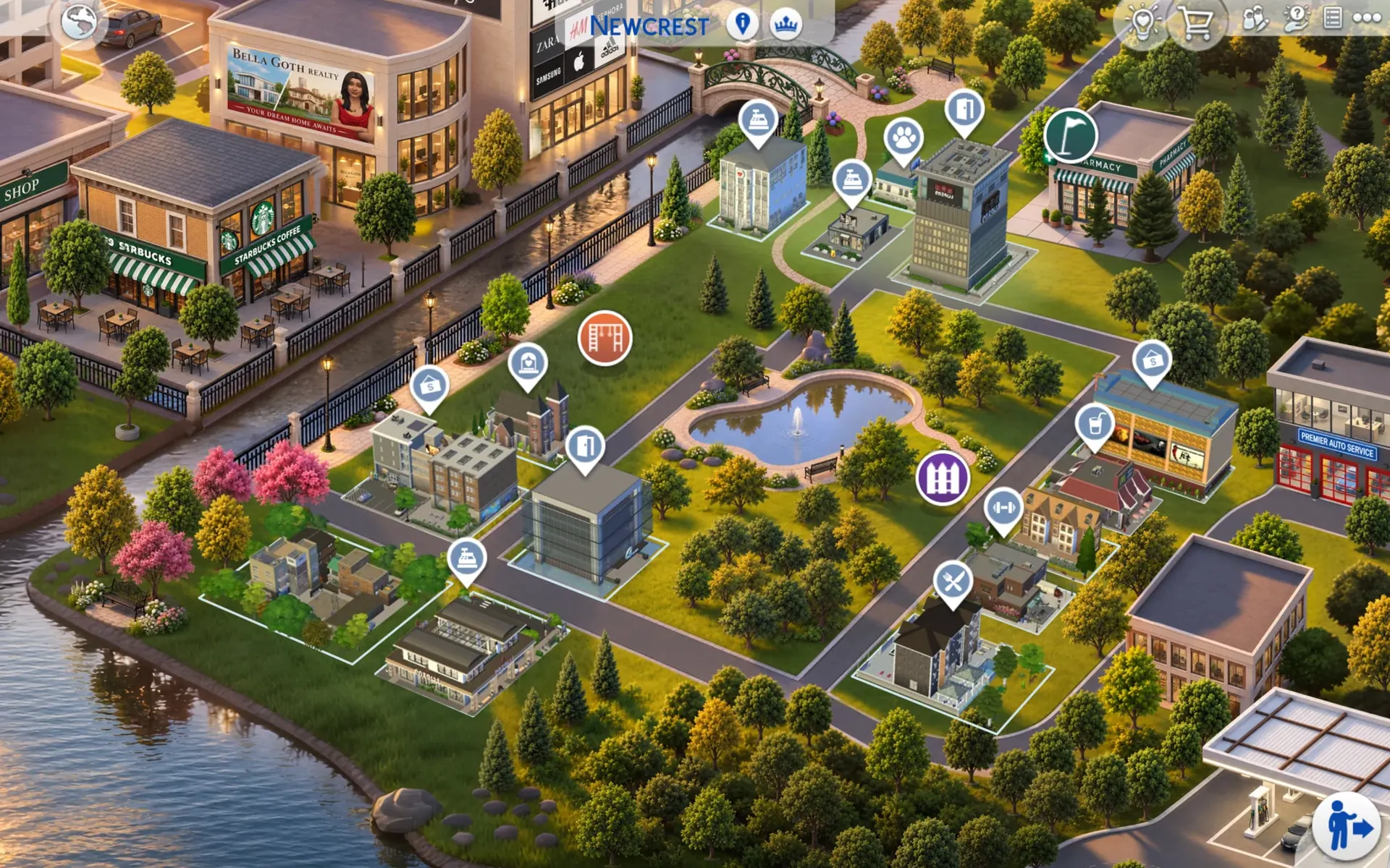 Newcrest in-game