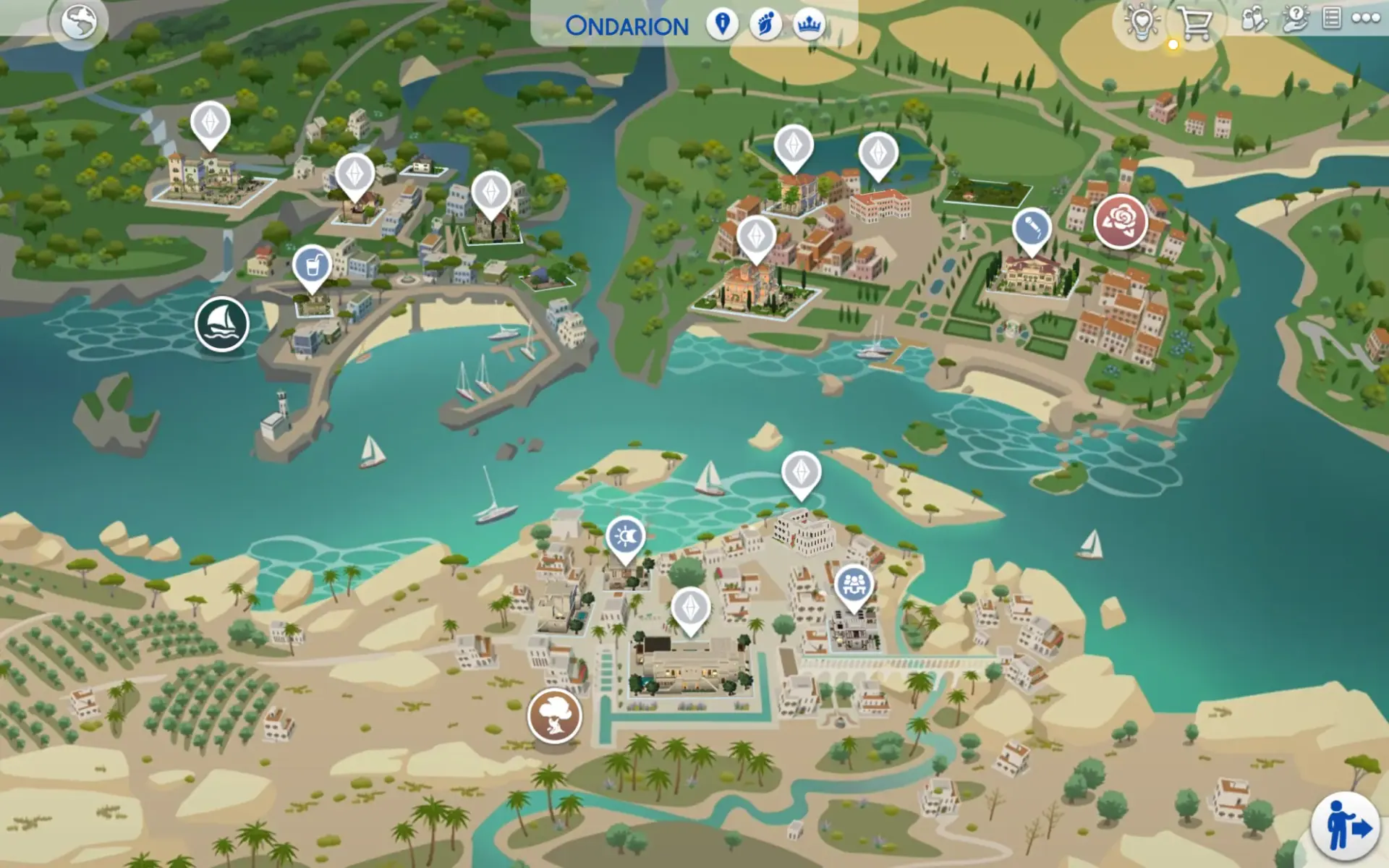 Original Ondarion map