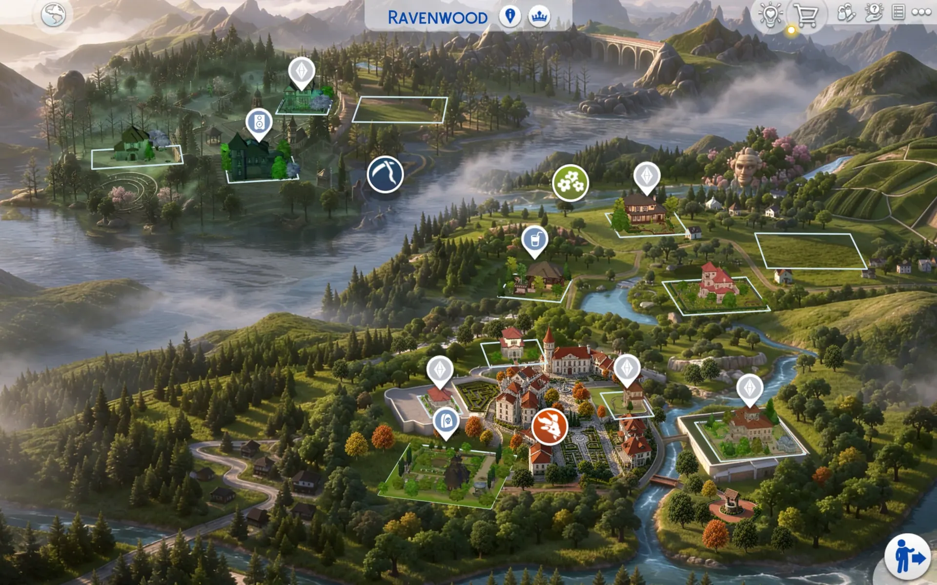 Ravenwood in-game