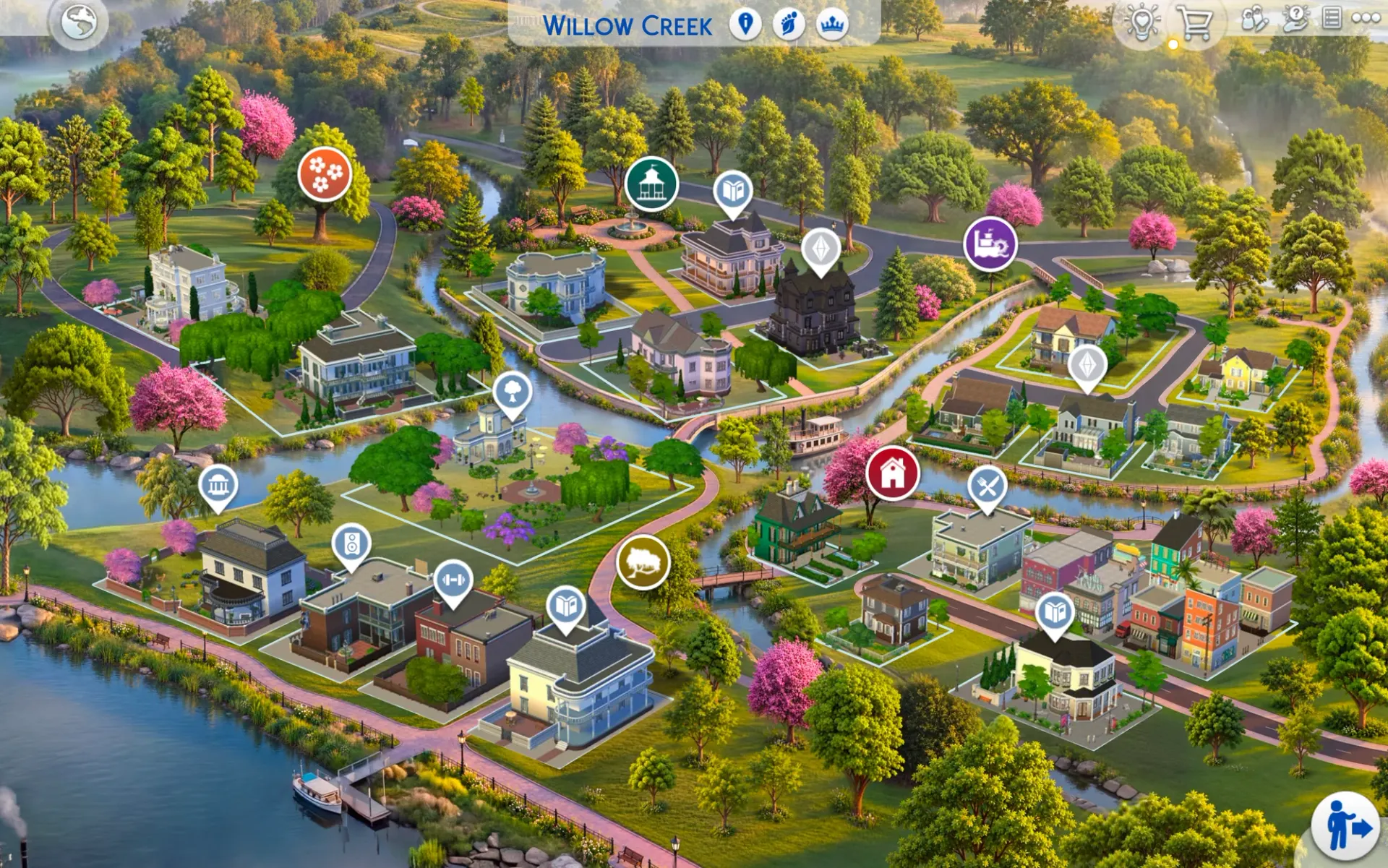 Willow Creek in-game
